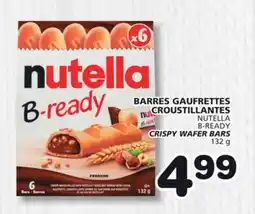 Marches Tradition NUTELLA B-READY CRISPY WAFER BARS offer
