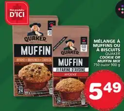 Marches Tradition QUAKER COOKIE OR MUFFIN MIX offer