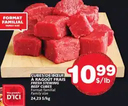 Marches Tradition FRESH STEWING BEEF CUBES offer