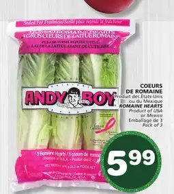 Marches Tradition ROMAINE HEARTS offer