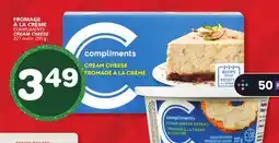 Marches Tradition COMPLIMENTS CREAM CHEESE offer