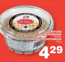 Marches Tradition NOREL CRETONS OR CRETONNADE offer