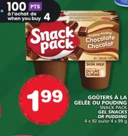 Marches Tradition SNACK PACK GEL SNACKS OR PUDDING offer