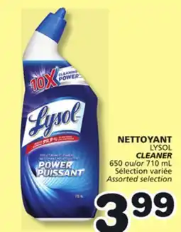 Marches Tradition LYSOL CLEANER offer