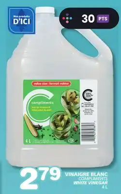 Marches Tradition COMPLIMENTS WHITE VINEGAR offer