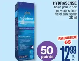 Jean Coutu HYDRASENSE Nasal care spray offer