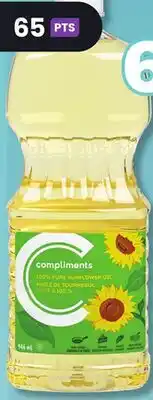 Marches Tradition COMPLIMENTS SUNFLOWER OR VEGETABLE OIL offer