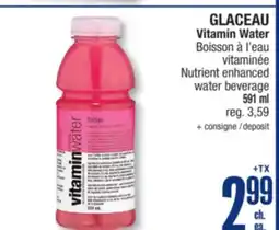 Jean Coutu GLACEAU Vitamin Water Nutrient enhanced water beverage offer