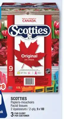 Jean Coutu SCOTTIES Facial tissues offer