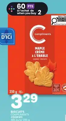 Marches Tradition COMPLIMENTS COOKIES offer