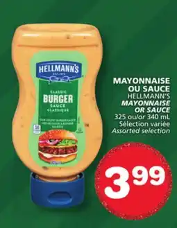 Marches Tradition HELLMANN'S MAYONNAISE OR SAUCE offer