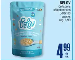 Jean Coutu BELOV Selected snacks offer