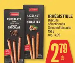 Jean Coutu IRRÉSISTIBLE Selected biscuits offer