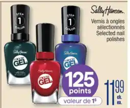 Jean Coutu SALLY HANSEN Selected nail polishes offer