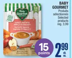 Jean Coutu BABY GOURMET Selected products offer