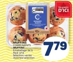 Marché Bonichoix COMPLIMENTS MUFFINS offer