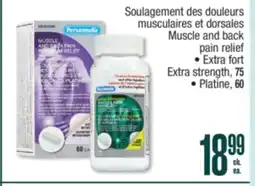 Jean Coutu PERSONNELLE Muscle and back pain relief offer