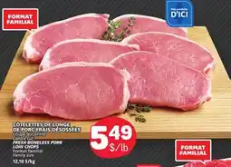 Marché Bonichoix FRESH BONELESS PORK LOIN CHOPS offer