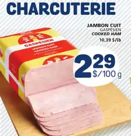Marché Bonichoix GASPÉSIEN COOKED HAM offer