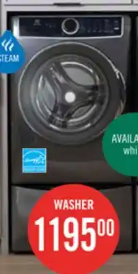 The Brick Electrolux 5.2 Cu. Ft. Front-Load High-Efficiency Steam Washer - Titanium - Stackable - ELFW7637AT offer