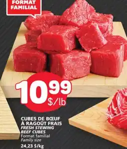 Marché Bonichoix FRESH STEWING BEEF CUBES offer
