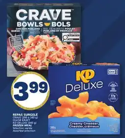 Marché Bonichoix CRAVE OR KRAFT KD DELUXE FROZEN MEAL offer