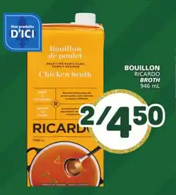 Marché Bonichoix RICARDO BROTH offer