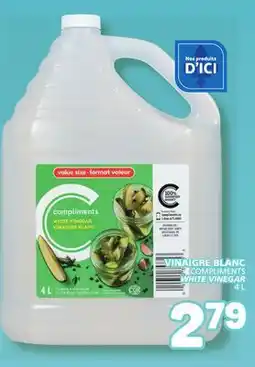 Marché Bonichoix COMPLIMENTS WHITE VINEGAR offer