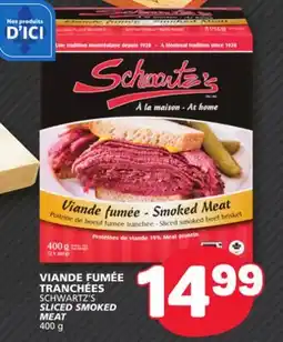 Marché Bonichoix SCHWARTZ'S SLICED SMOKED MEAT offer