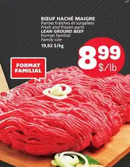 Marché Bonichoix LEAN GROUND BEEF offer