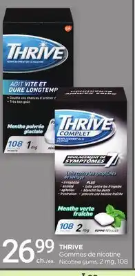 Proxim THRIVE Nicotine gums, 2 mg offer