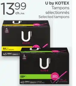 Proxim U by KOTEX Selected tampons offer
