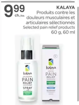 Proxim KALAYA Selected pain relief products offer