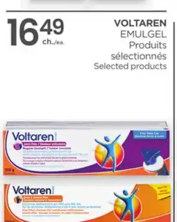 Proxim VOLTAREN EMULGEL Selected products offer