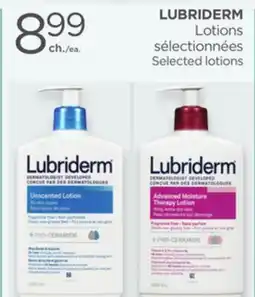 Proxim LUBRIDERM Selected lotions offer
