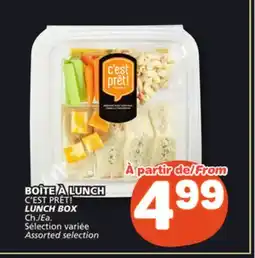 Marché Bonichoix C'EST PRÊT! LUNCH BOX offer