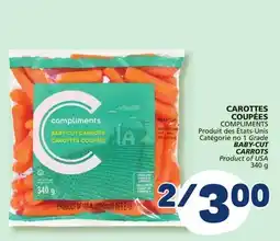 Marché Bonichoix COMPLIMENTS BABY-CUT CARROTS offer