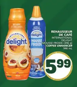 Marché Bonichoix INTERNATIONAL DELIGHT MOUSSE FROIDE (396 g) COFFEE ENHANCER offer