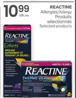 Proxim REACTINE Allergy offer