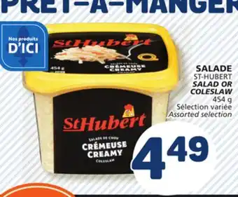 Marché Bonichoix ST-HUBERT SALAD OR COLESLAW offer