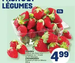 Marché Bonichoix STRAWBERRIES offer