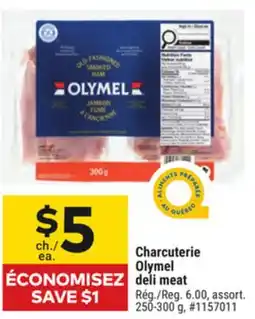 Giant Tiger Charcuterie Olymel deli meat offer