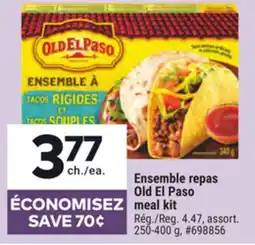 Giant Tiger OldEl Paso meal kit offer