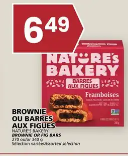 Rachelle-Bery Grocery NATURE'S BAKERY BROWNIE OR FIG BARS offer