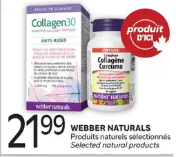 Brunet WEBBER NATURALS Produits naturels sélectionnés offer