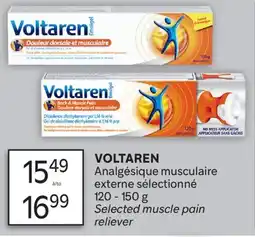 Brunet VOLTAREN Analgésique musculaire externe sélectionné offer