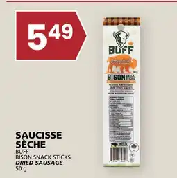 Rachelle-Bery Grocery BUFF BISON SNACK STICKS DRIED SAUSAGE offer