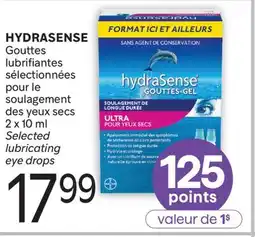 Brunet HYDRASENSE Gouttes lubrifiantes sélectionnées pour le soulagement des yeux secs offer