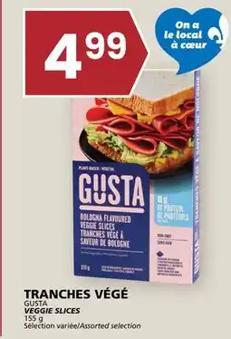 Rachelle-Bery Grocery GUSTA VEGGIE SLICES offer