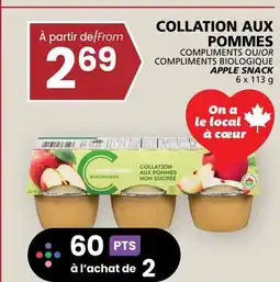 Rachelle-Bery Grocery COMPLIMENTS APPLE SNACK offer